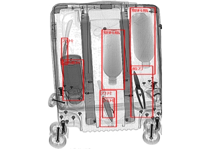 What is AI recognition of X-ray baggage scanner ?